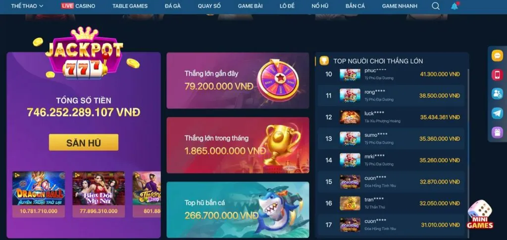 Đa dạng các trò chơi tại Casino Phú Quốc